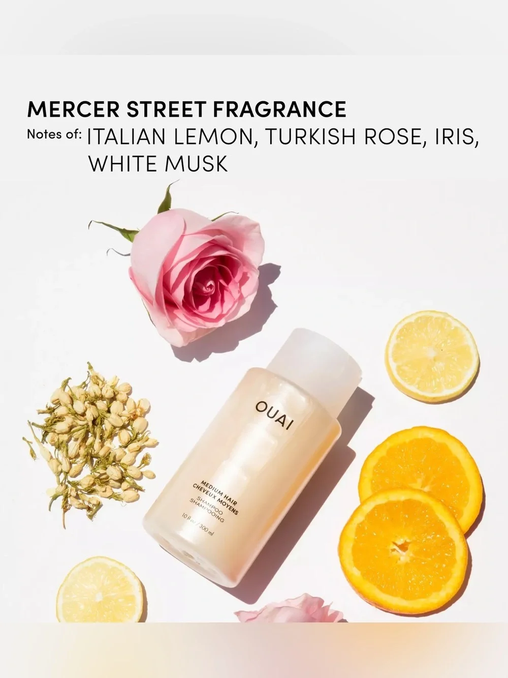 OUAI Medium Hair Shampoo & Conditioner Set 10 fl. Oz. / 300 ml NEW Sealed.